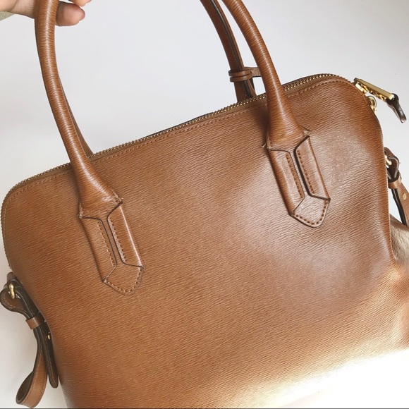 Lauren Ralph Lauren RLL Chestnut Leather Bag - Picture 8 of 8